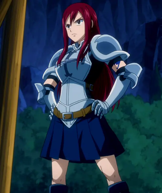 Gambar anime wanita tangguh