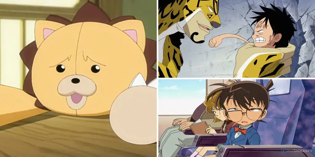 Menikmati Anime Terbaru Gambar karakter anime menonton TV