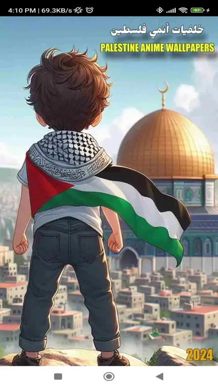 Karakter Anime Terinspirasi Arsitektur Palestina Gambar karakter anime yang terinspirasi oleh arsitektur Palestina