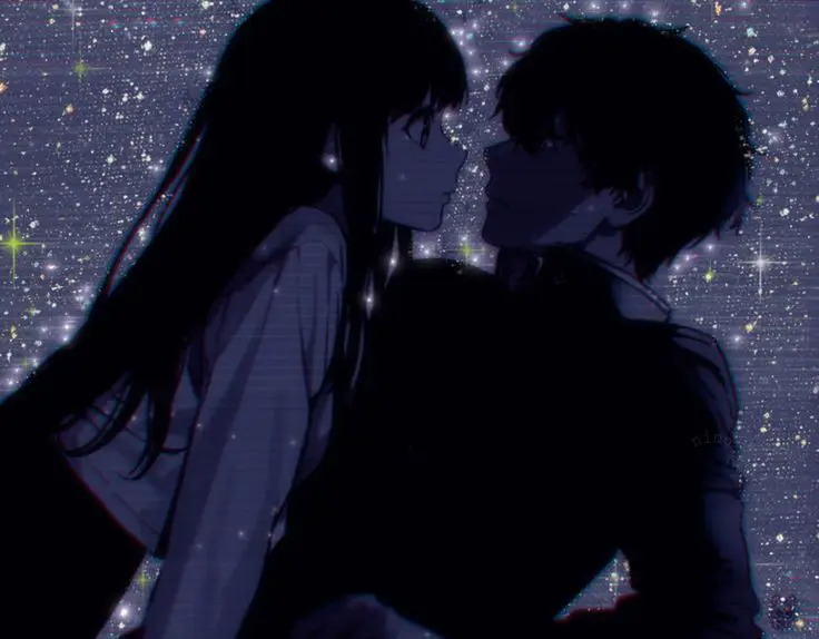 Estetika Anime Gambar pasangan anime dengan estetika yang indah