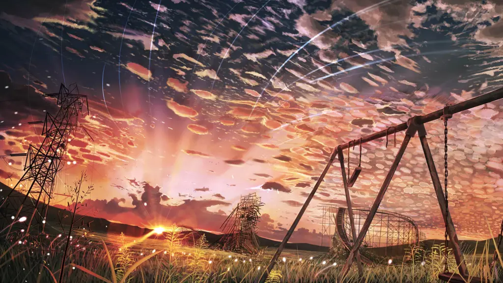 Gambar Pemandangan Anime Keren Gambar pemandangan anime