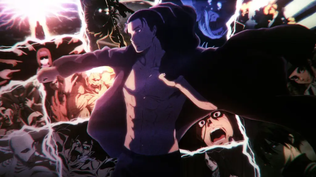 Eren Yeager, protagonis utama Attack on Titan Gambar wallpaper Eren Yeager dari Attack on Titan