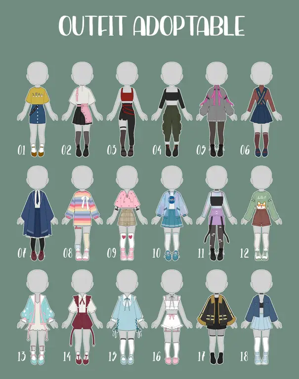 Koleksi Gambar Anime Berhijab untuk Inspirasi Fashion Modis Berbagai inspirasi outfit anime berhijab yang stylish dan modern