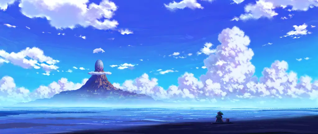 Wallpaper pemandangan anime Gambar pemandangan anime 4K terbaik