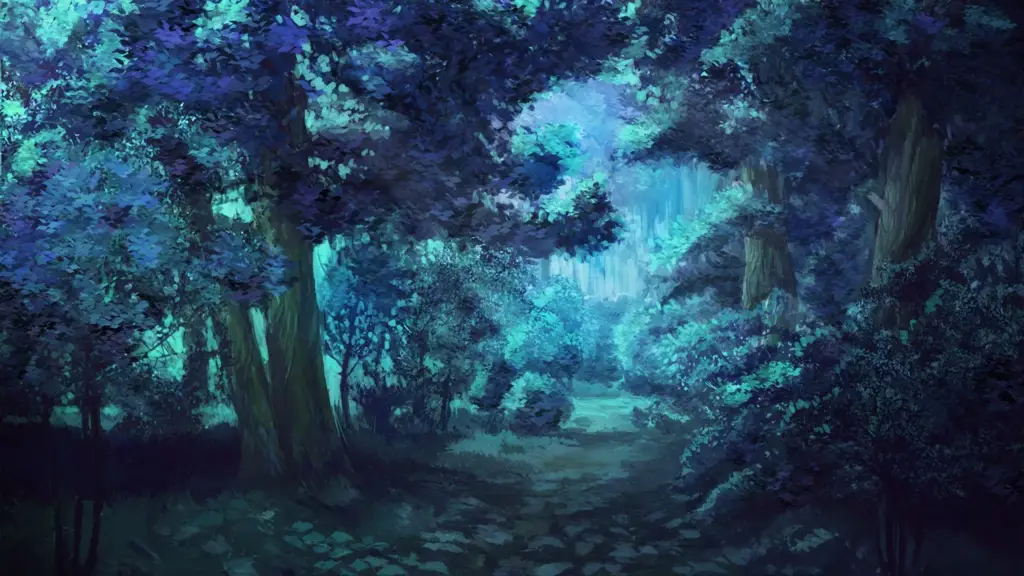 Gambar pemandangan anime Jepang yang indah dan cantik