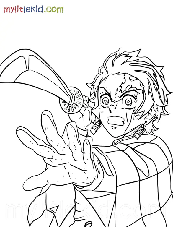 Gambar Kimetsu no Yaiba untuk Diwarnai: Aktivitas Seru untuk Anak-Anak