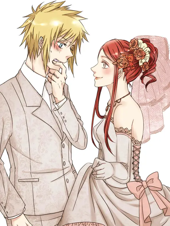 Minato dan Kushina bersama