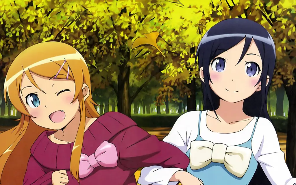 Gambar Anime 2 Perempuan: Persahabatan yang Hangat dan Menyentuh Hati
