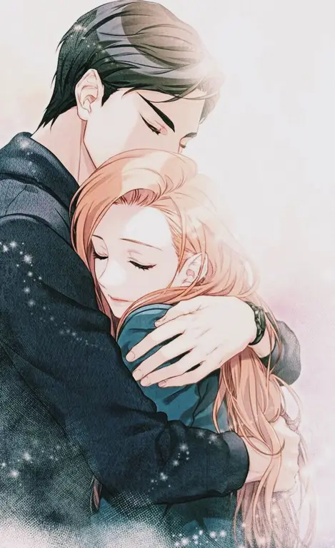 Gambar pasangan anime yang lucu