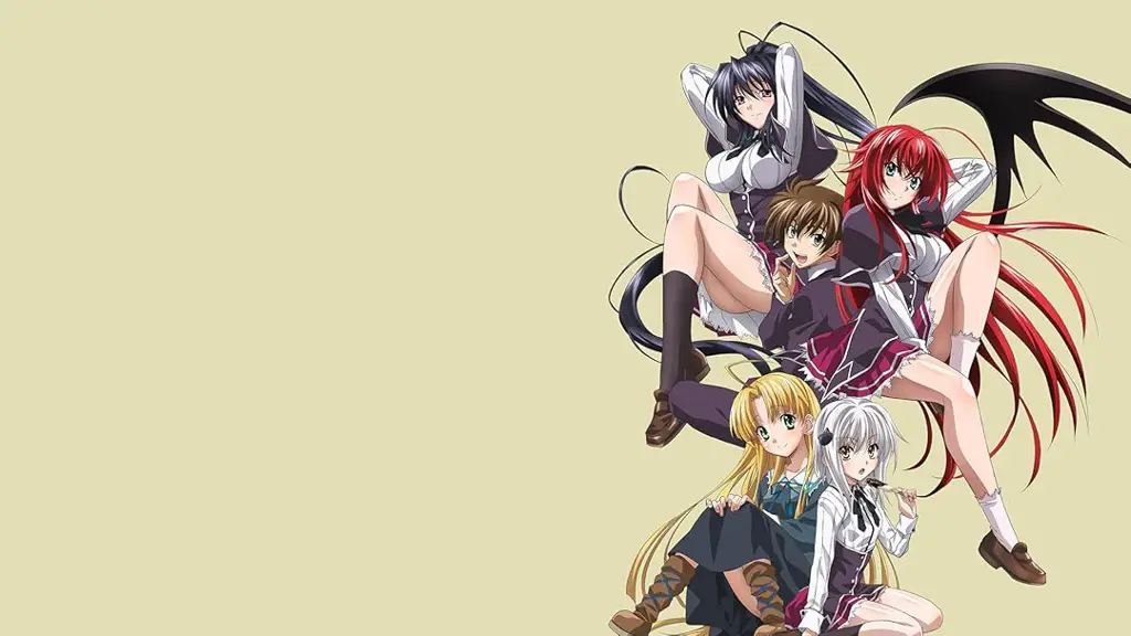 Adegan pertarungan yang spektakuler dalam High School DxD Gambar adegan pertarungan dari anime High School DxD