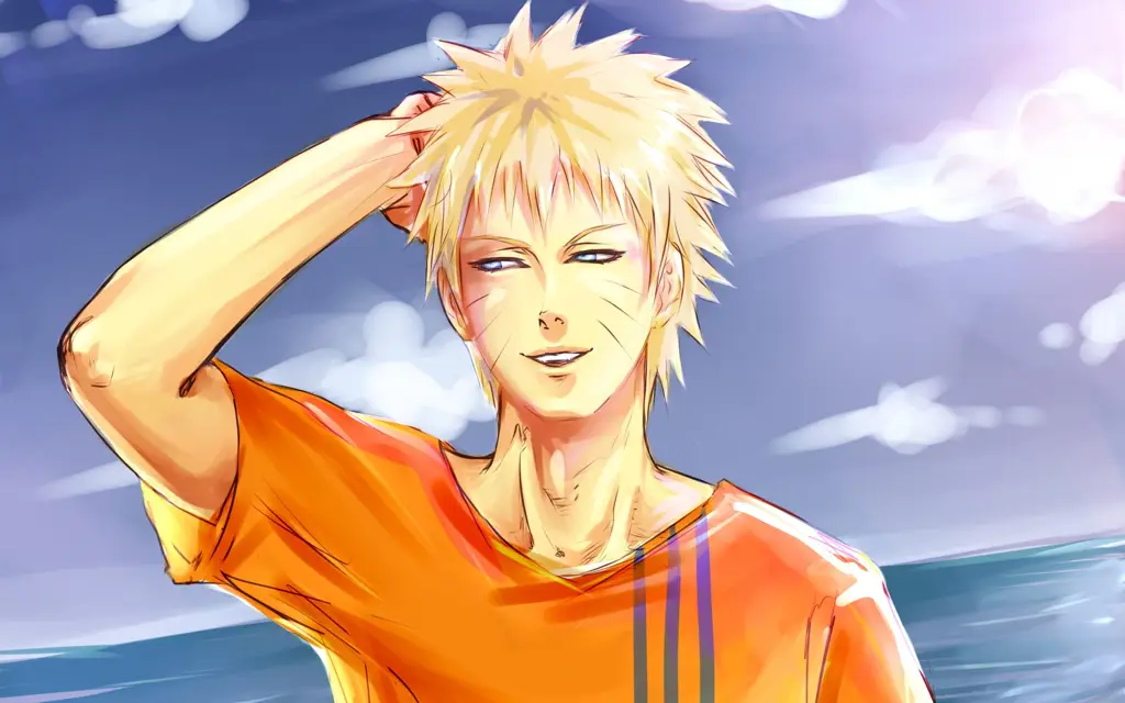 Latar belakang yang keren untuk gambar anime laki laki