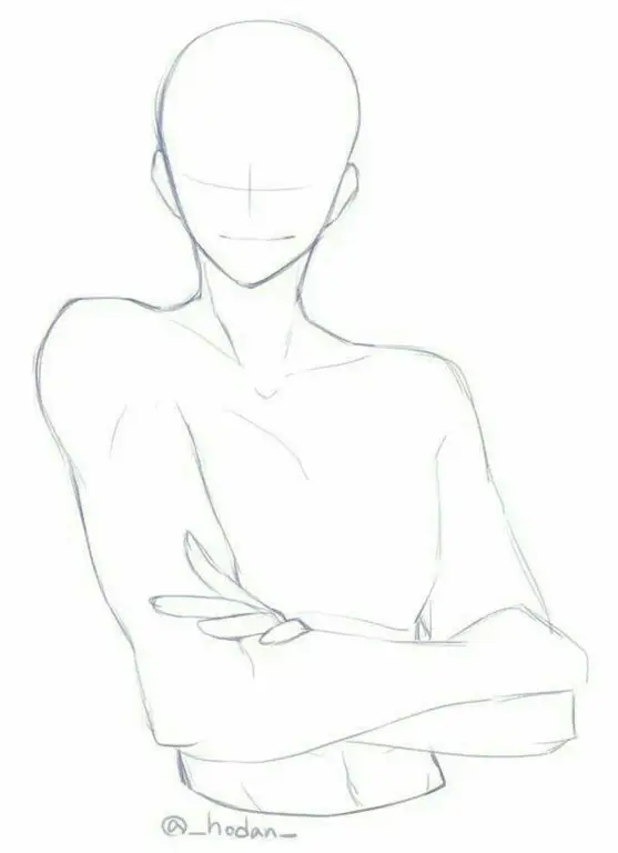 Cara Menggambar Anime Laki-laki Setengah Badan Tutorial menggambar anime laki-laki setengah badan