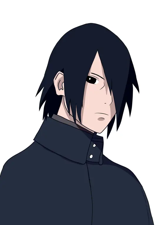 Sasuke Dewasa yang Karismatik Gambar Sasuke Uchiha Dewasa